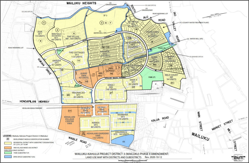Kehalani Map